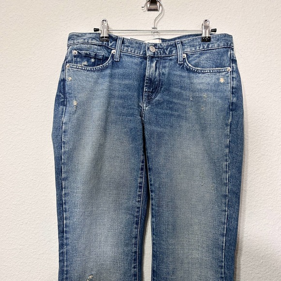 7 For All Mankind Maribel Original Bootcut Beaded floral Size 28 NWT $278 - Picture 7 of 10